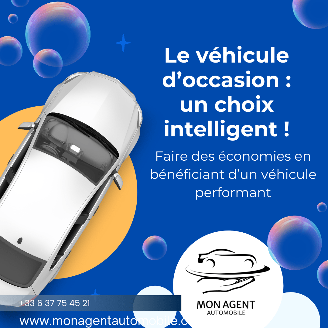 Image de l'article sur le véhicule d'occasion performant, une option économique avec Mon Agent Automobile, courtier automobile Bordeaux.