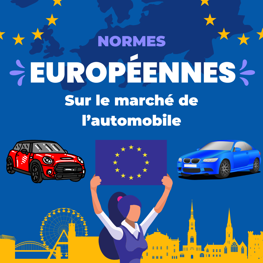 Graphique illustrant l'impact des normes européennes sur le marché automobile, présenté par Mon Agent Automobile à Bordeaux
