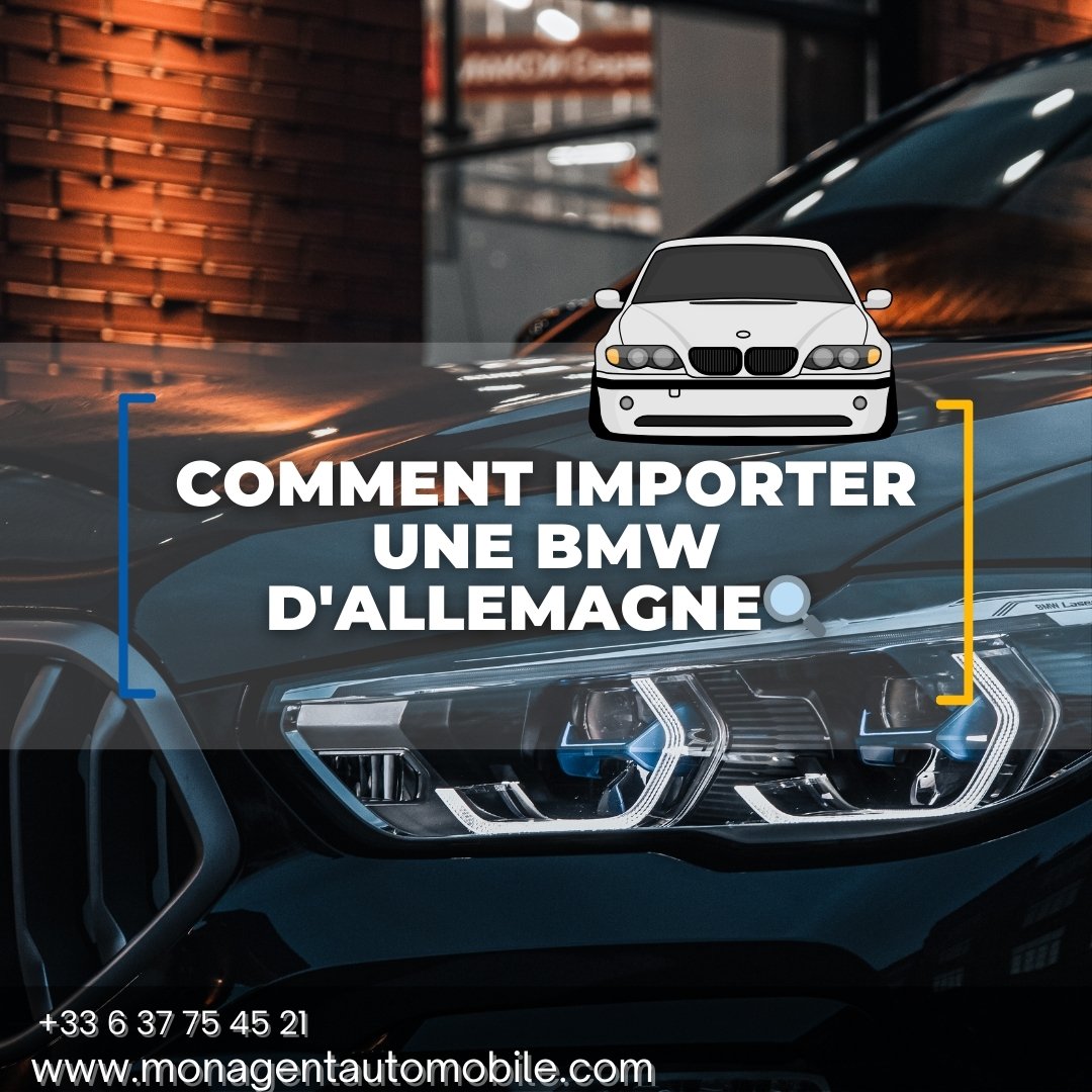 Une berline BMW importée d'Allemagne, économique et conforme aux normes CO2, idéale pour éviter le malus écologique.