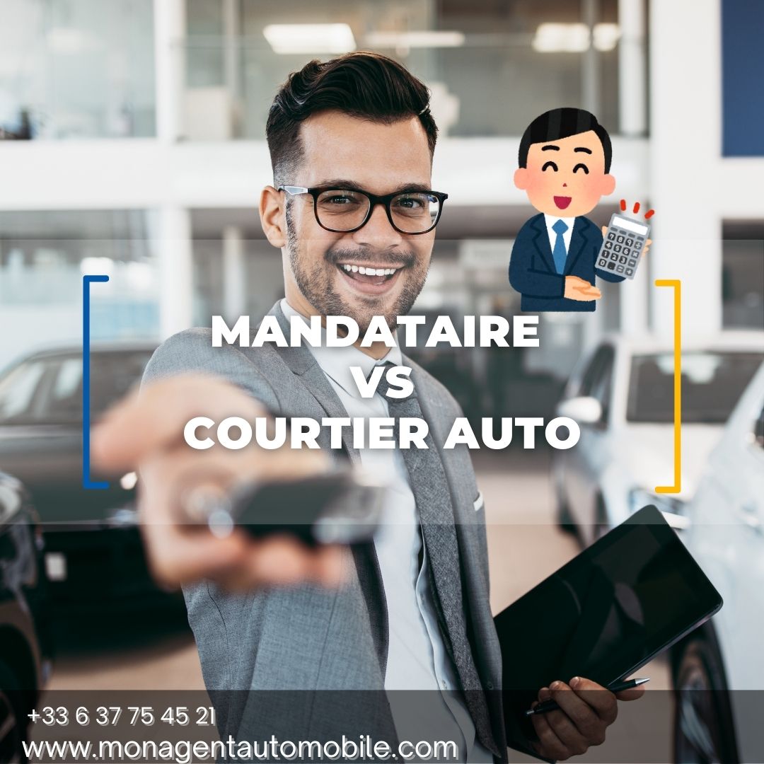 Article sur la différence entre courtier en automobile et un mandataire auto