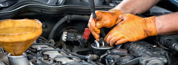Exemple de voiture accidentée remise en état pour la revente en Pologne