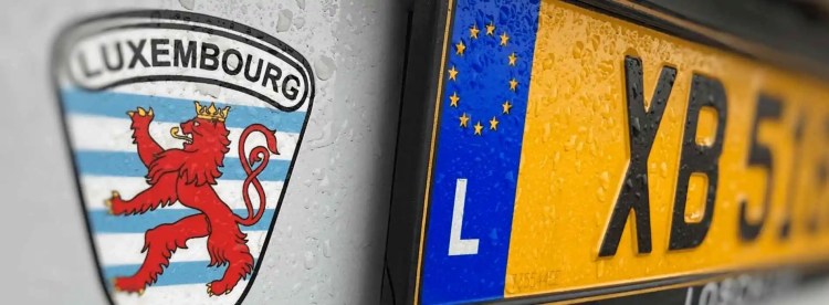 Documents d’immatriculation luxembourgeois avant importation en France